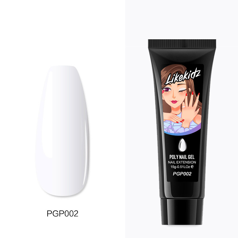 White Poly Nail Gel