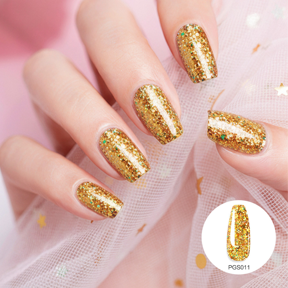 Pinkish Yellow Poly Nail Gel