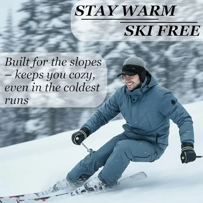 ☃️Elastic Warm Ear Protection Knitted Hat