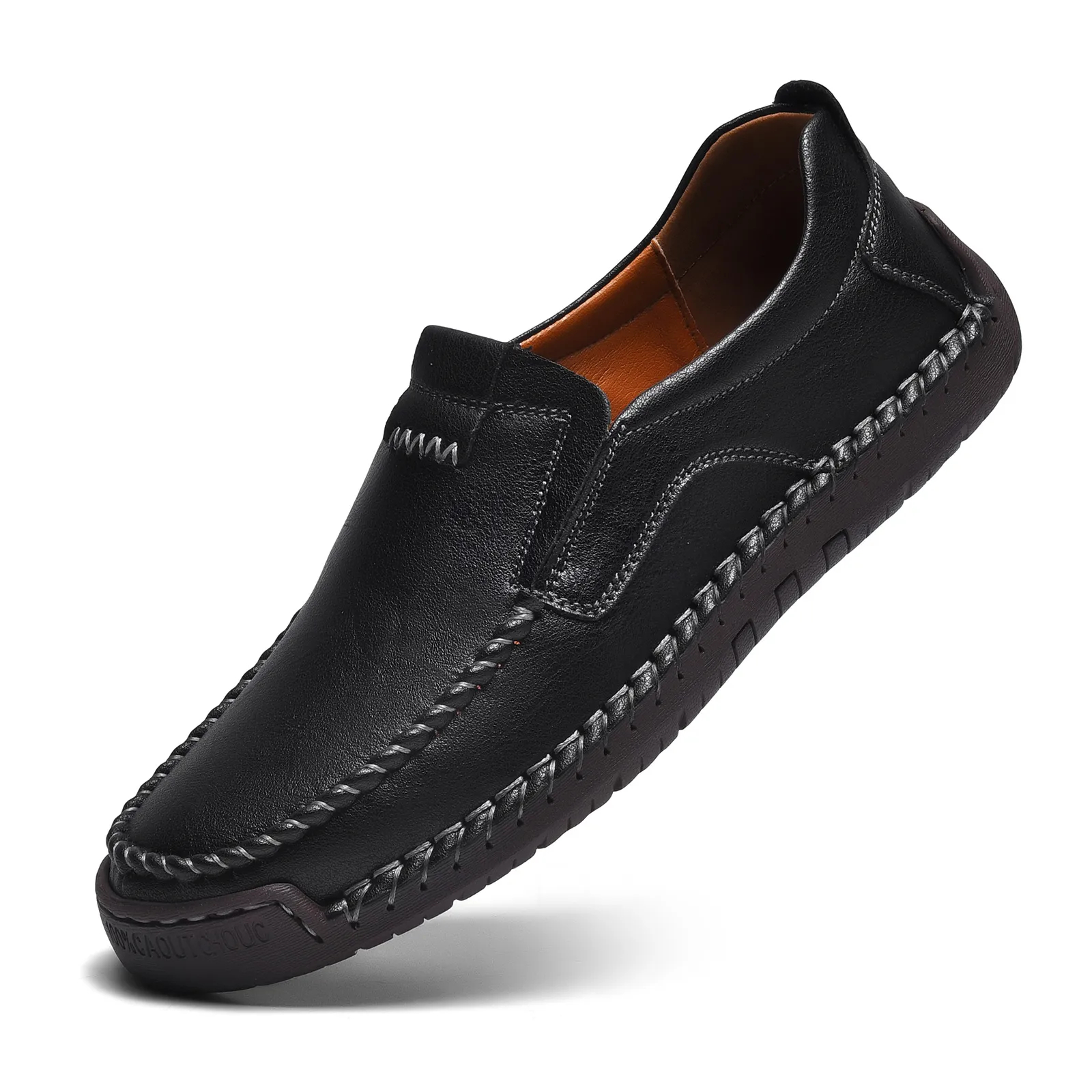 🔥On This Week Sale 50% Off🔥Men's handcrafted genuine leather orthopedic loafers with arch support