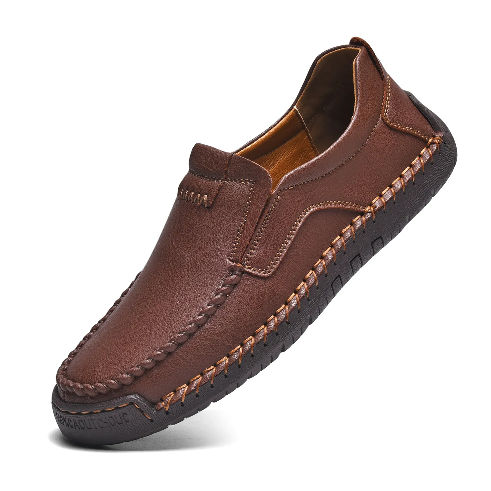 🔥On This Week Sale 50% Off🔥Men's handcrafted genuine leather orthopedic loafers with arch support
