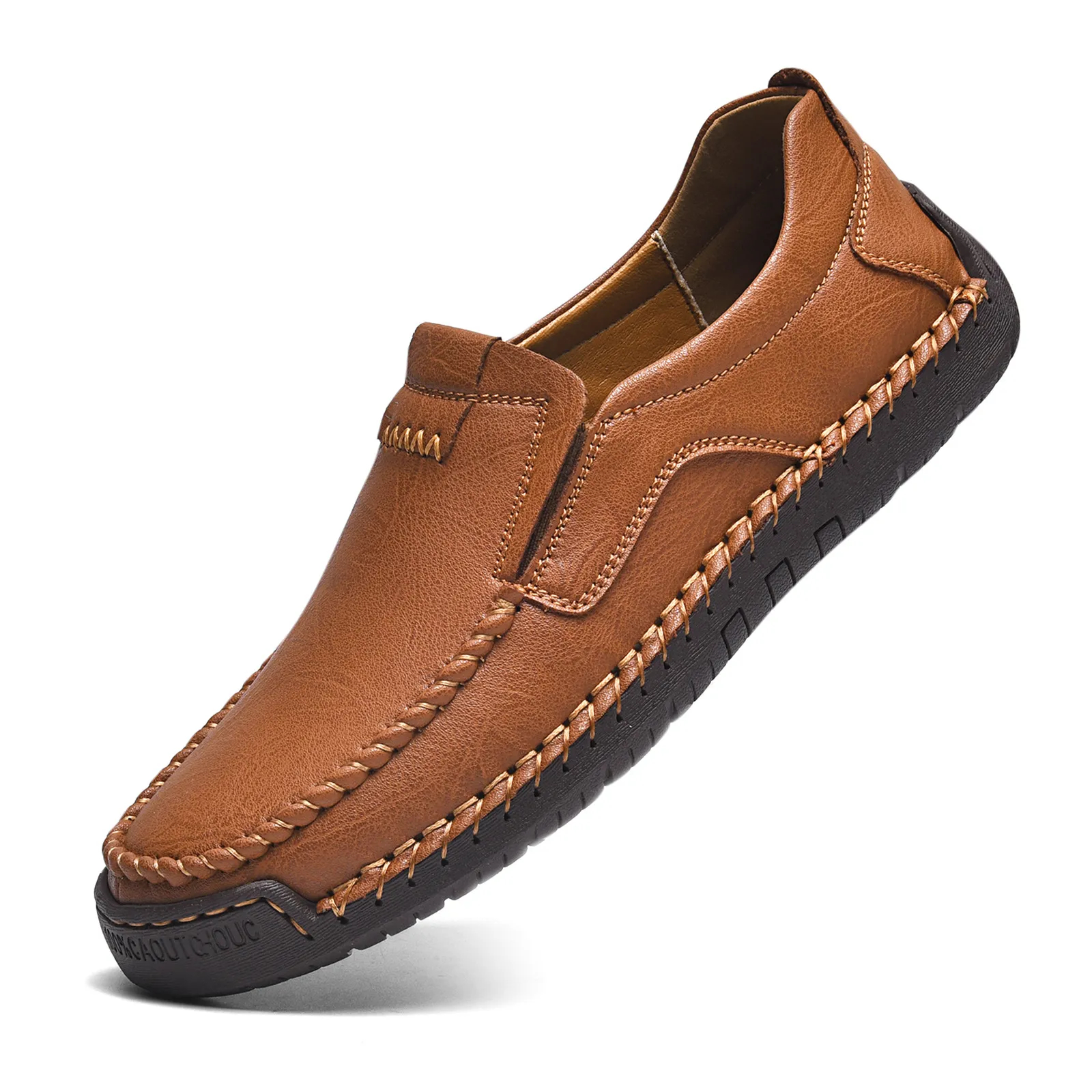 🔥On This Week Sale 50% Off🔥Men's handcrafted genuine leather orthopedic loafers with arch support