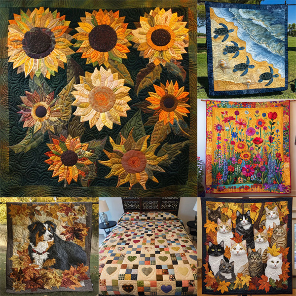 Exquisite Quilted Blanket