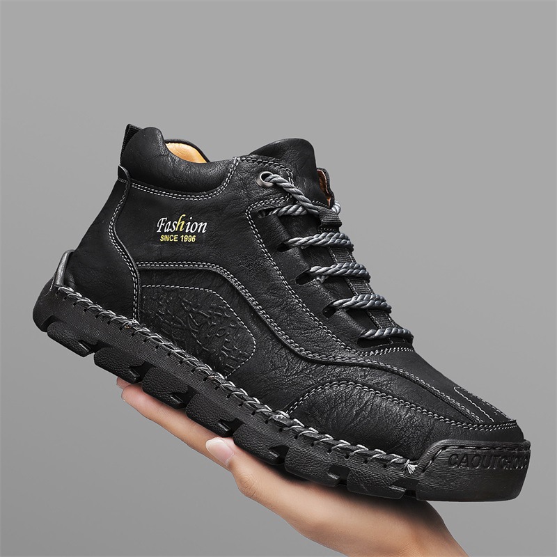 🔥Today 60% off🔥Men's handmade genuine leather soft-soled orthopedic shoes with arch support.