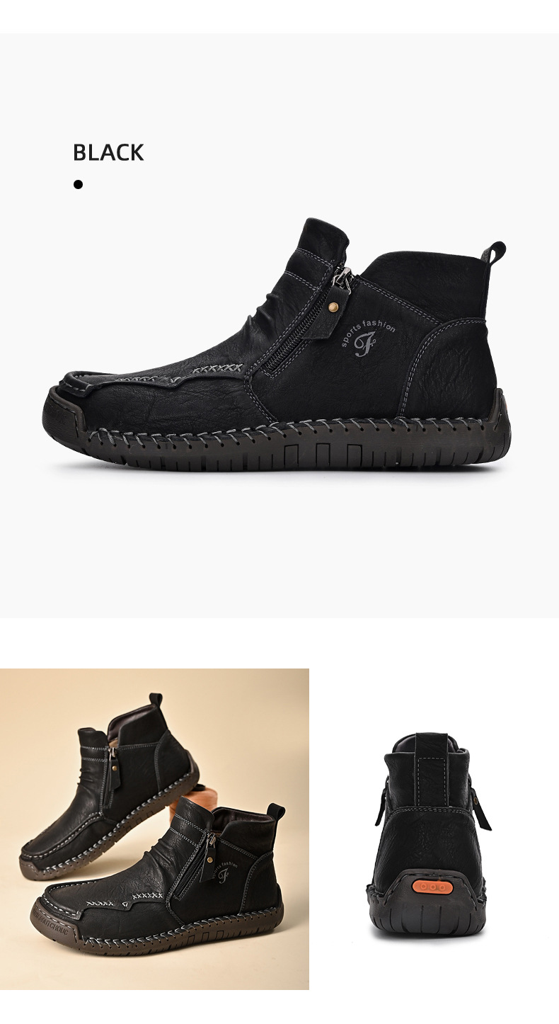 ⏰Last Day! 60% OFF 🔥Men's handmade genuine leather outdoor loafers