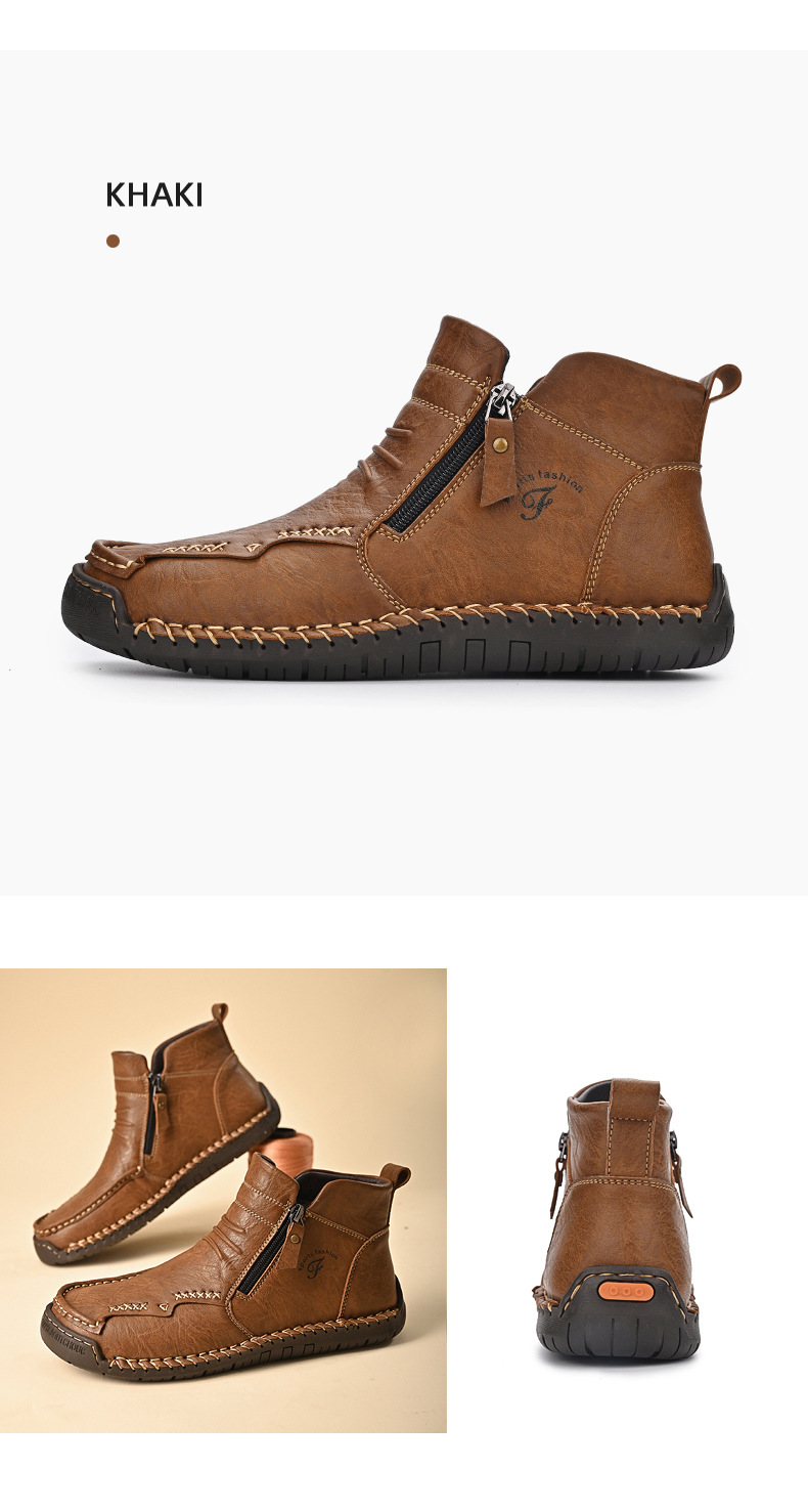 ⏰Last Day! 60% OFF 🔥Men's handmade genuine leather outdoor loafers