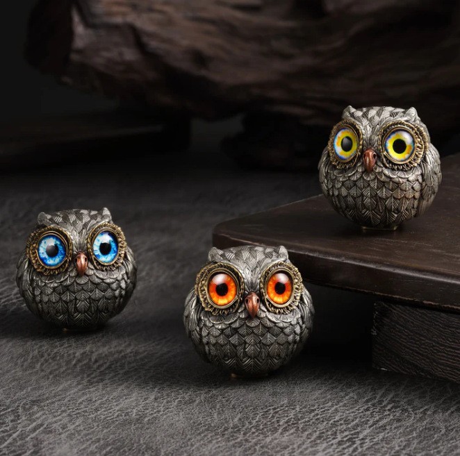 🔥Hot-selling🔥owl resin craft ornaments