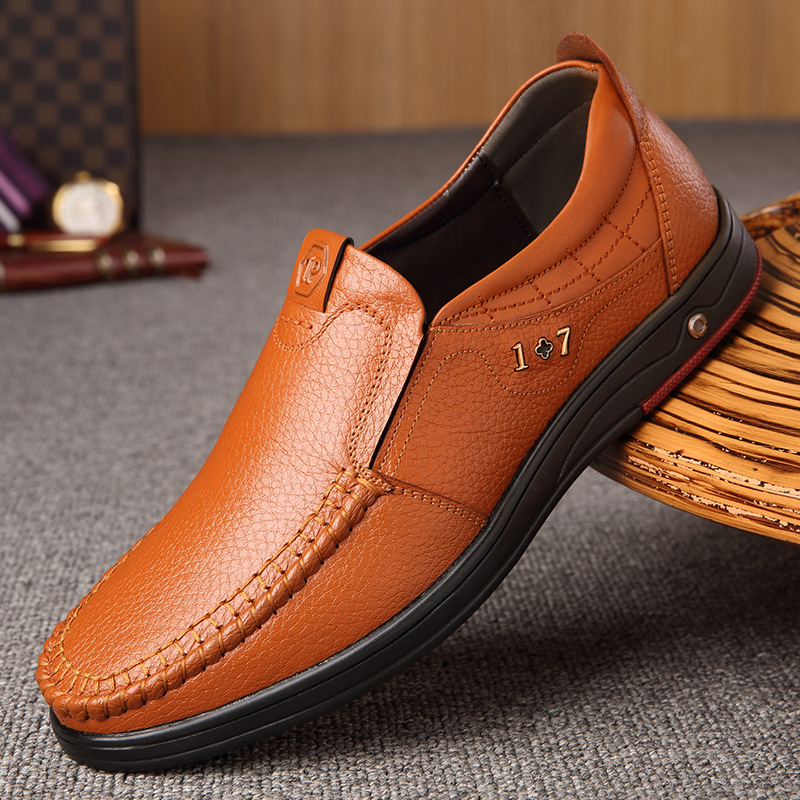 🔥Hot Sale🎉 Mens Soft Insole Casual Business Slip On Loafers