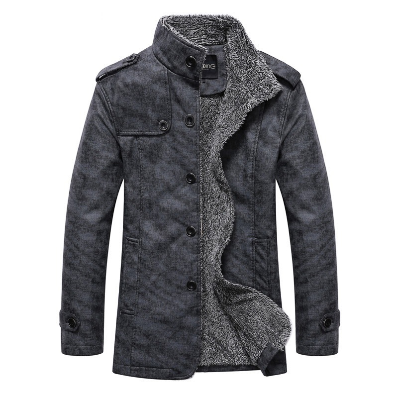 Gideon | Fleece-lined vintage jacket for men