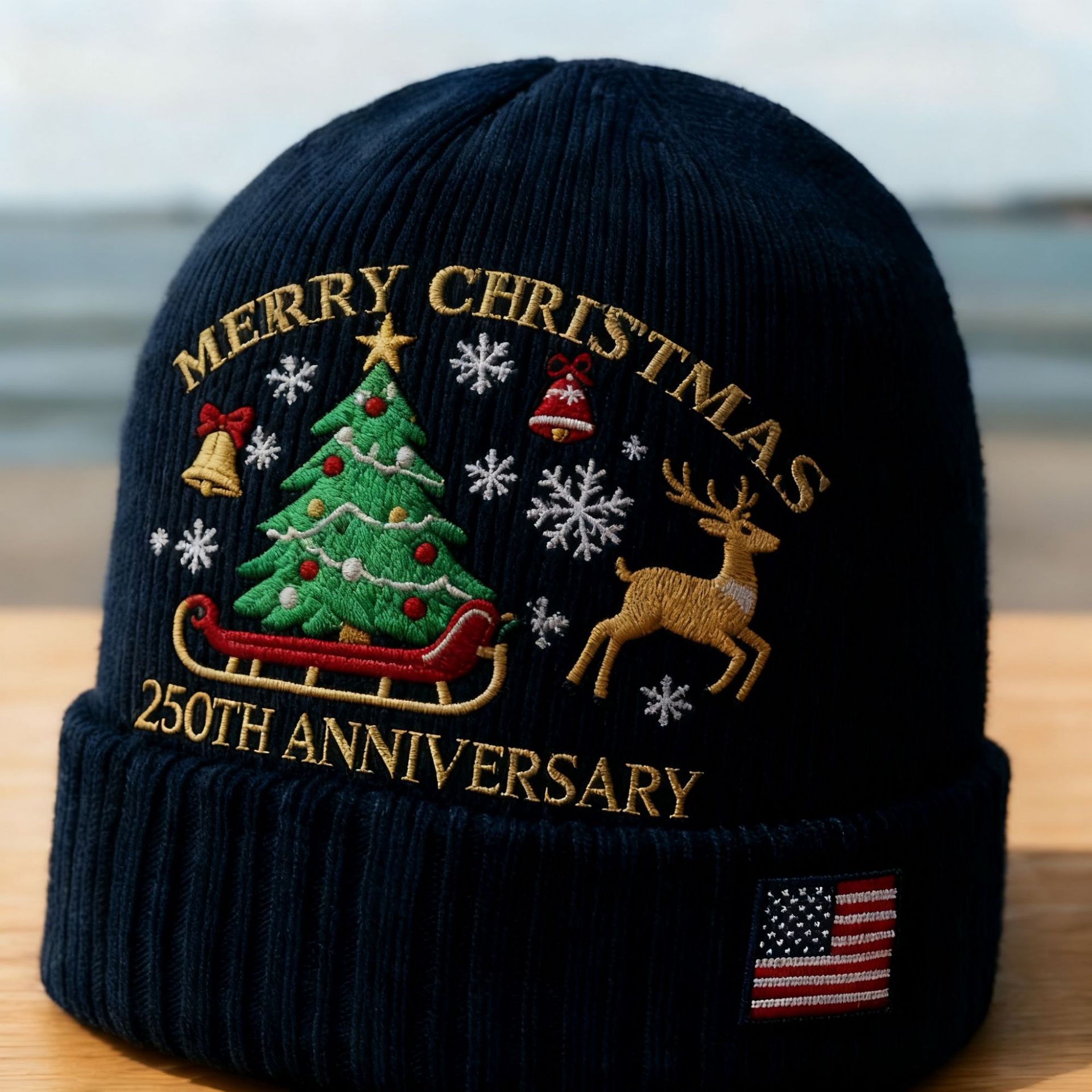 USA 250th Anniversary Knit Beanie