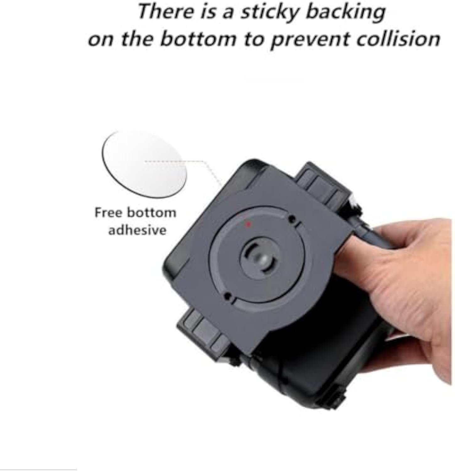 Portable Car Heater for Toyota Land Cruiser HV 2024+, 360° Adjustable Dual Mode Warm Air Natural Wind Sturdy and Stable Windshield Defogger