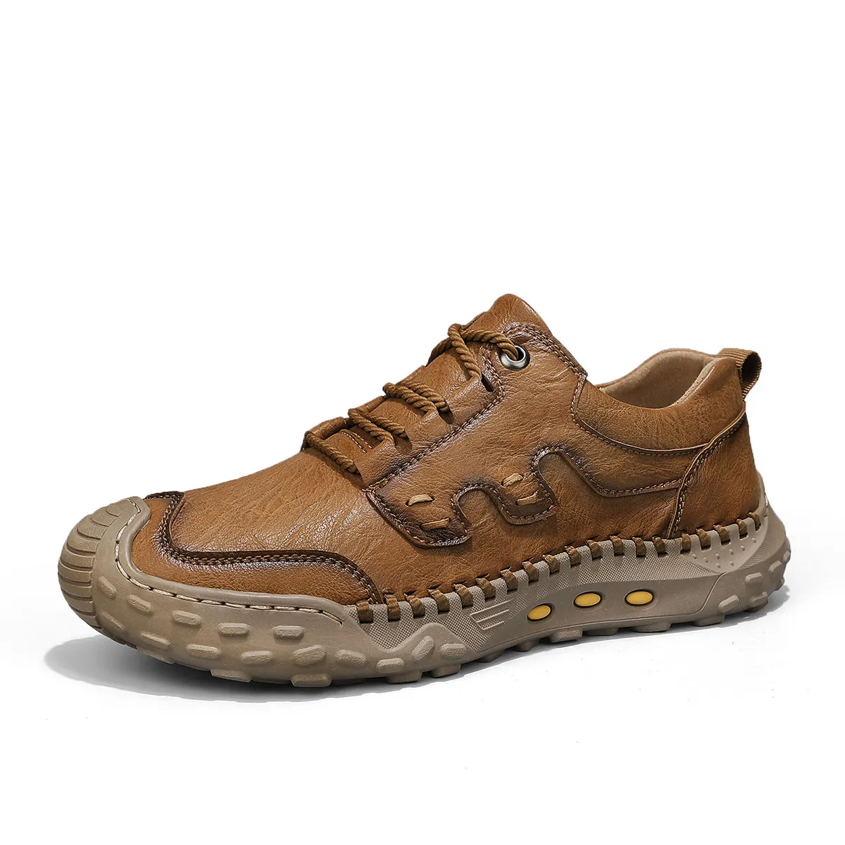 🔥Today 70% off🔥Men's handmade non-slip genuine leather orthopedic loafers