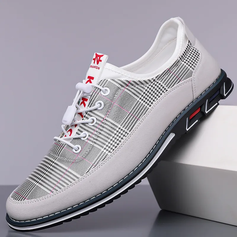 Men's Fashion Calfskin Leather Shoes