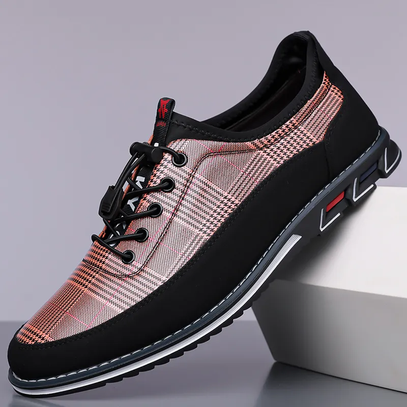 Men's Fashion Calfskin Leather Shoes