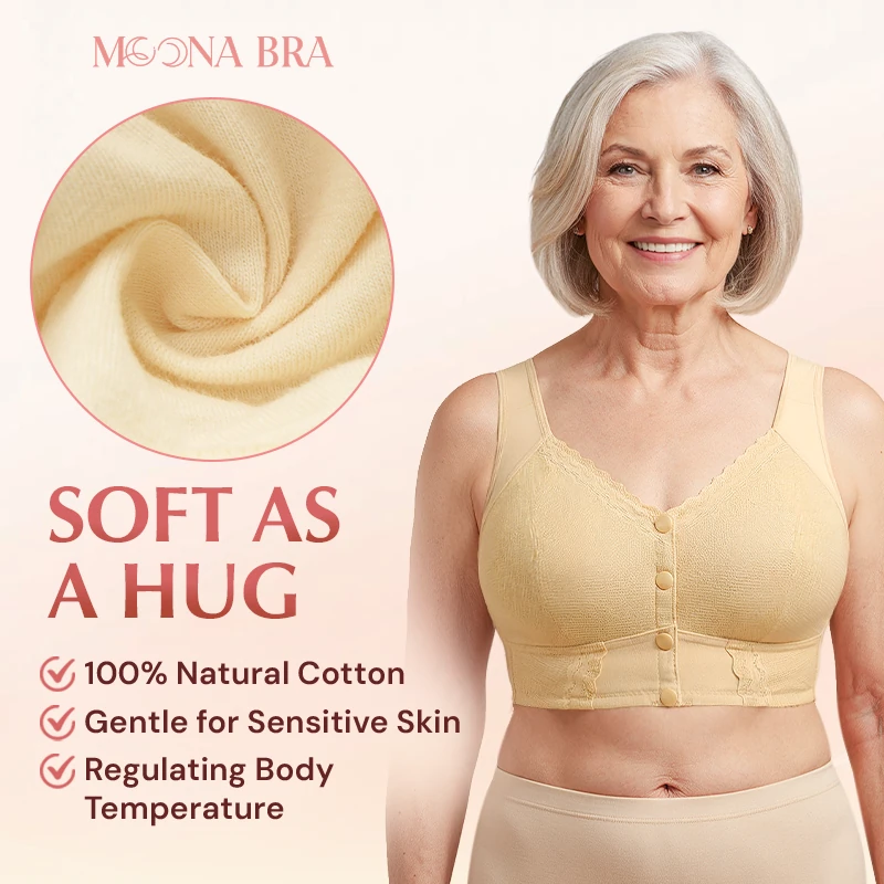 LAST DAY SALE 50% OFF - Front Closure Breathable Bra for Seniors