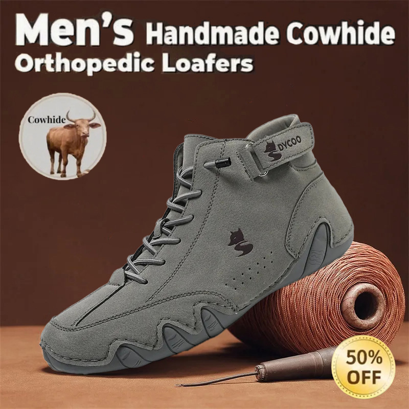 Last day 70% off 🔥Unisex genuine leather handmade orthopedic loafers