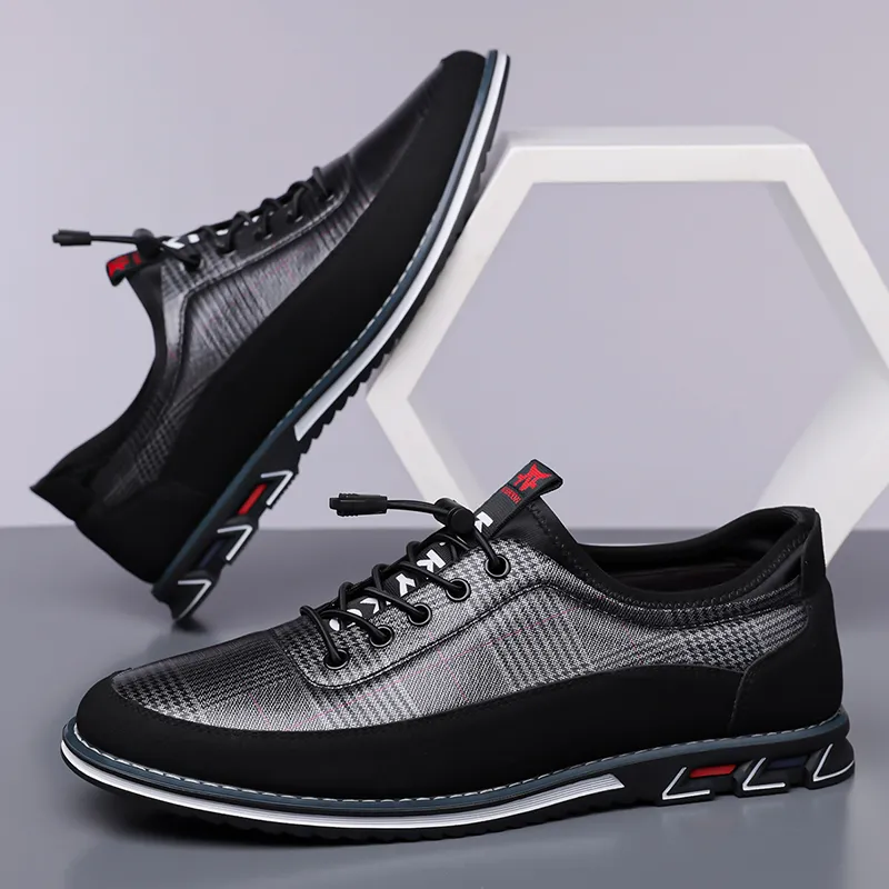 Men's Fashion Calfskin Leather Shoes