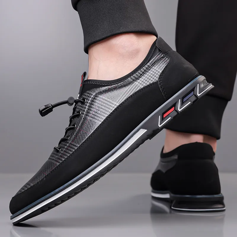 Men's Fashion Calfskin Leather Shoes