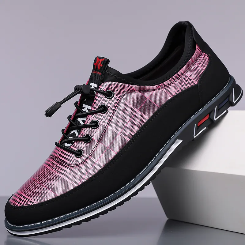 Men's Fashion Calfskin Leather Shoes