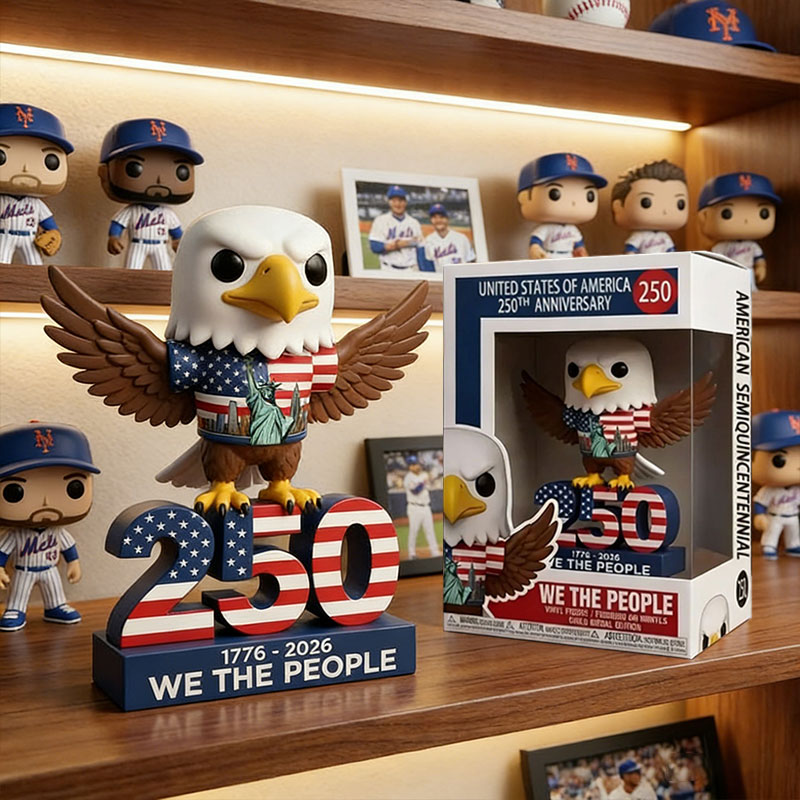 🦅 USA 250th Anniversary Bald Eagle Figurine – Patriotic Collectible 🇺🇸✨