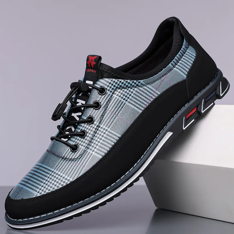 Men's Fashion Calfskin Leather Shoes