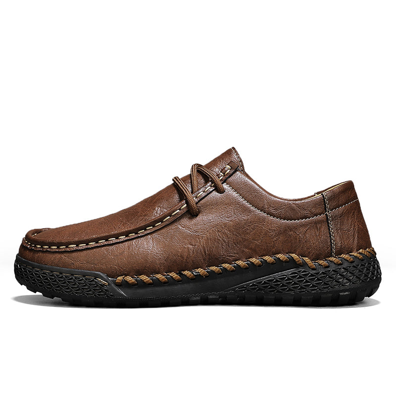 Men's Genuine Leather Loafers Casual Shoes | Slip-On Comfort Loafers for Business | Office, Parties & Everyday Wear