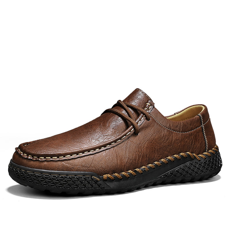 Men's Genuine Leather Loafers Casual Shoes | Slip-On Comfort Loafers for Business | Office, Parties & Everyday Wear