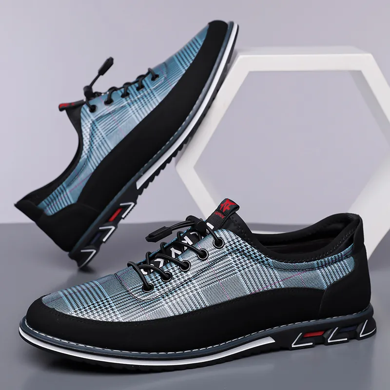 Men's Fashion Calfskin Leather Shoes