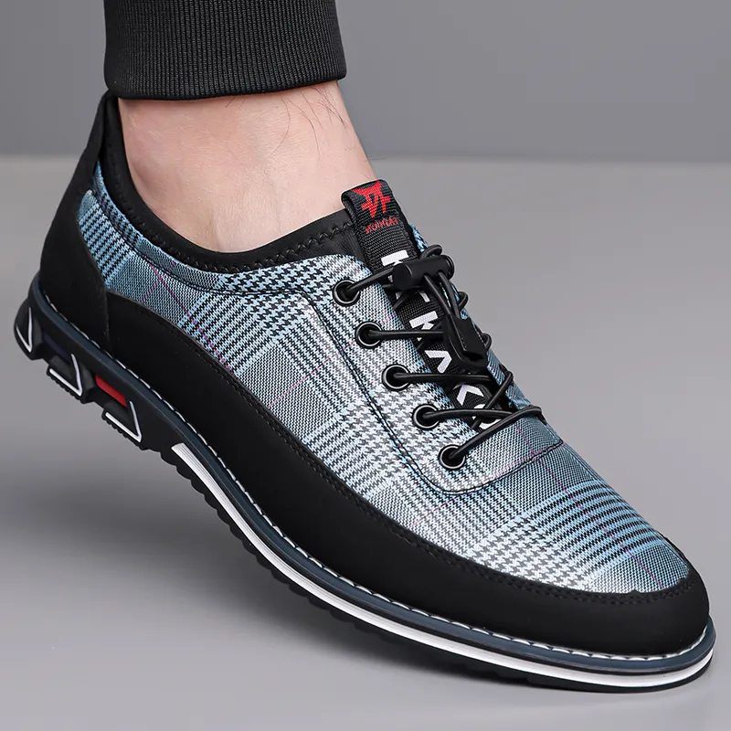 Men's Fashion Calfskin Leather Shoes