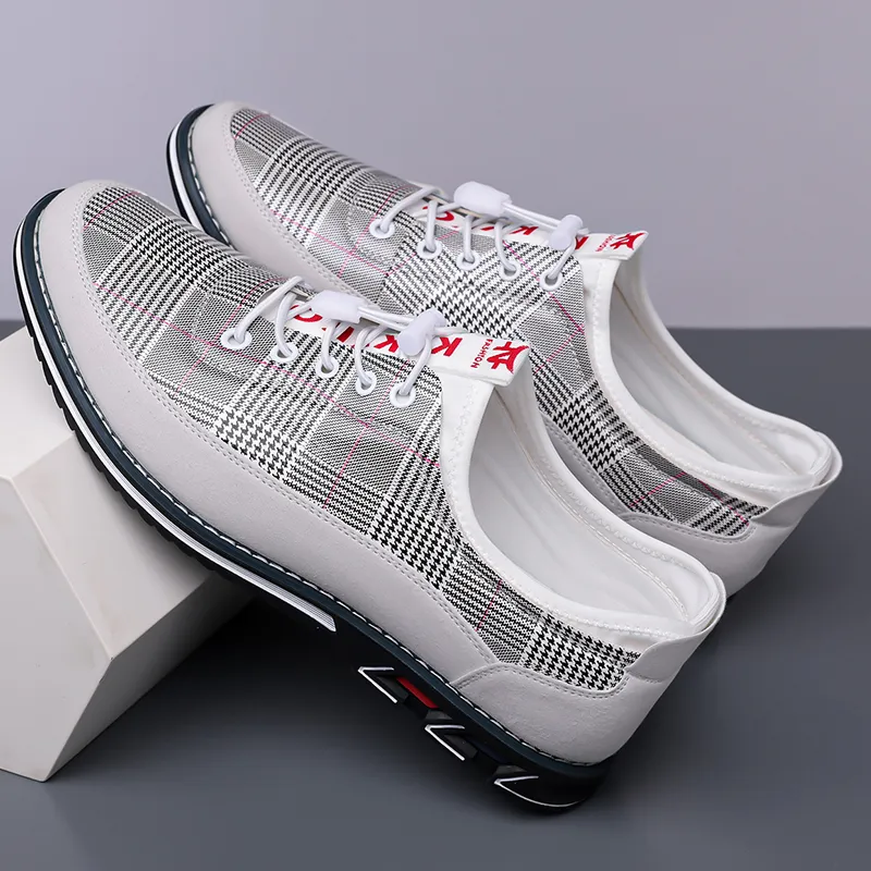 Men's Fashion Calfskin Leather Shoes