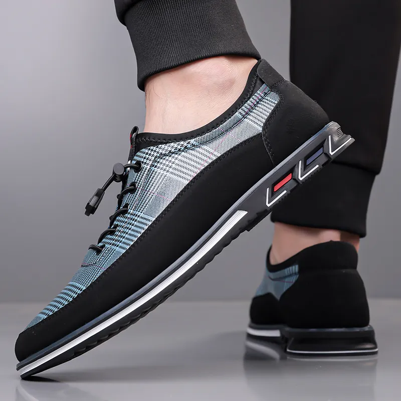 Men's Fashion Calfskin Leather Shoes