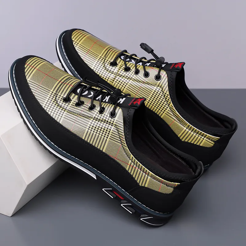 Men's Fashion Calfskin Leather Shoes