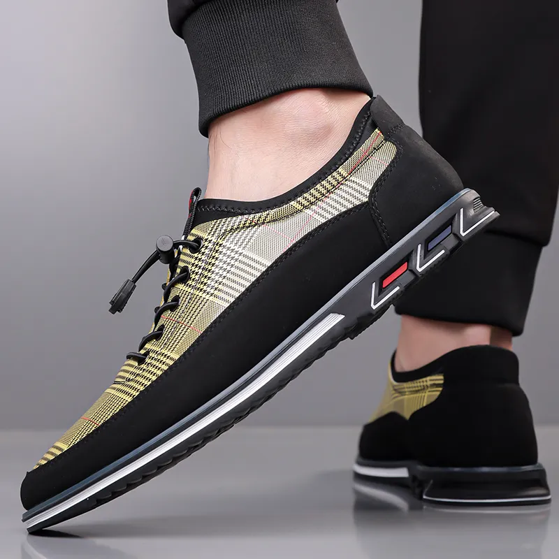 Men's Fashion Calfskin Leather Shoes