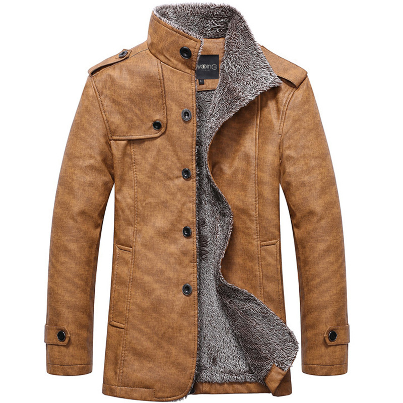 Gideon | Fleece-lined vintage jacket for men