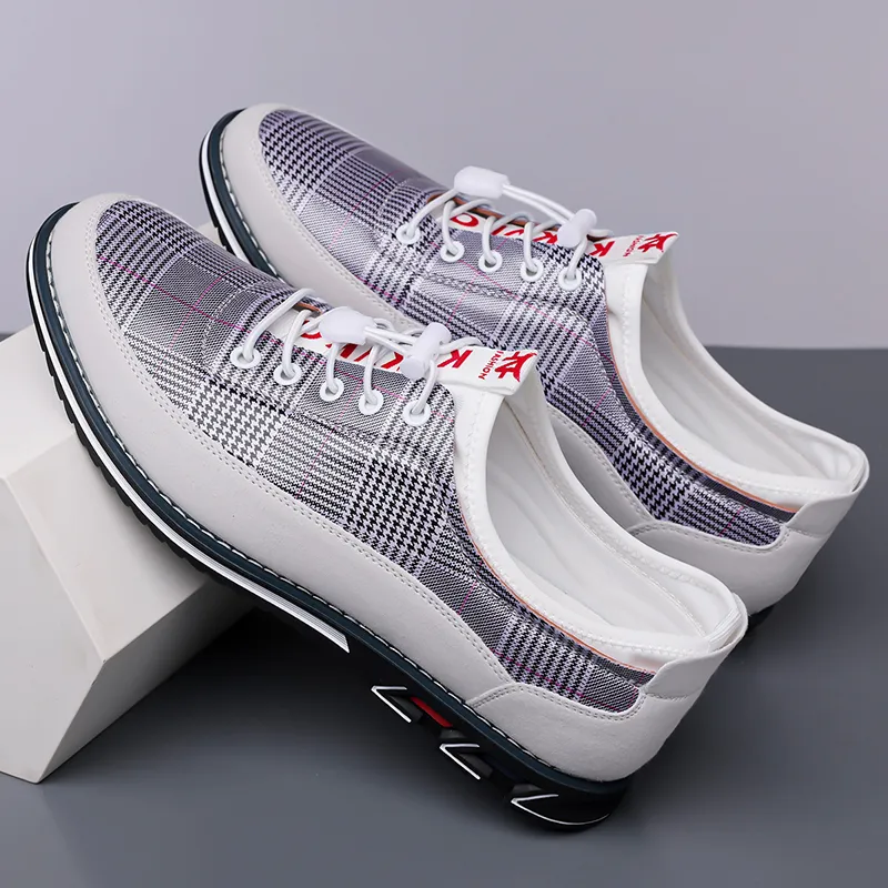 Men's Fashion Calfskin Leather Shoes