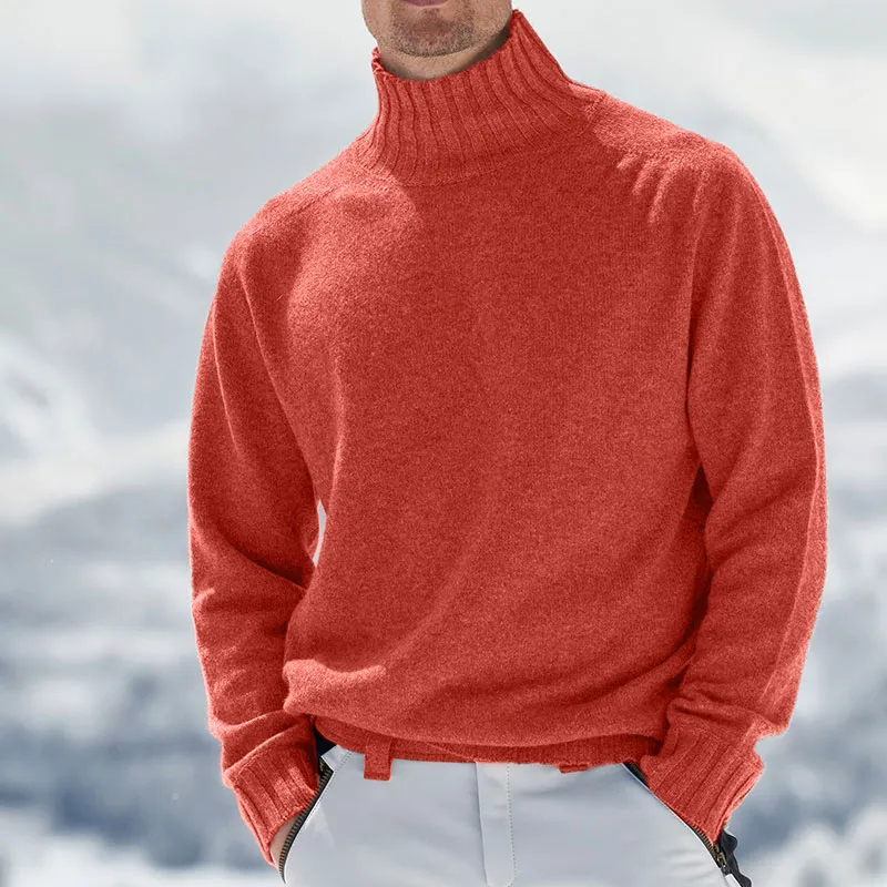 Men's Cashmere Turtleneck Sweater