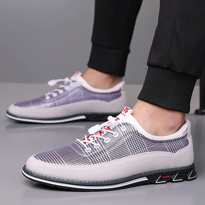 Men's Fashion Calfskin Leather Shoes