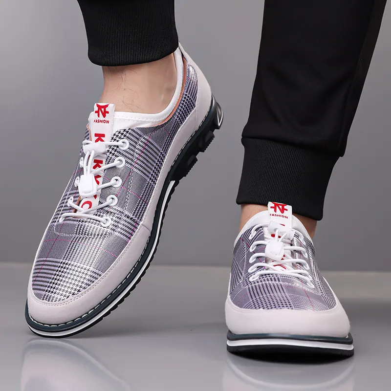 Men's Fashion Calfskin Leather Shoes