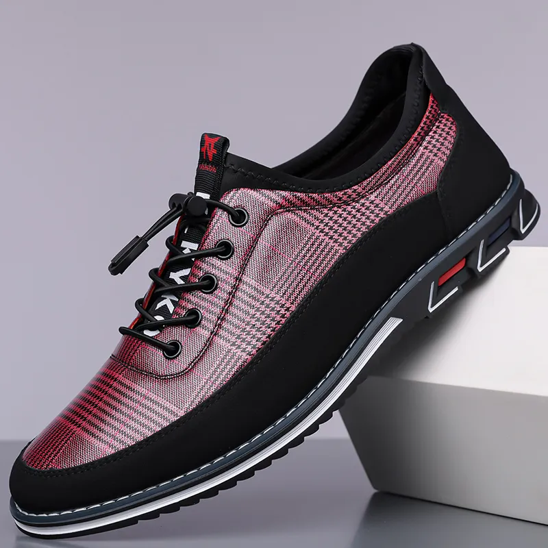 Men's Fashion Calfskin Leather Shoes