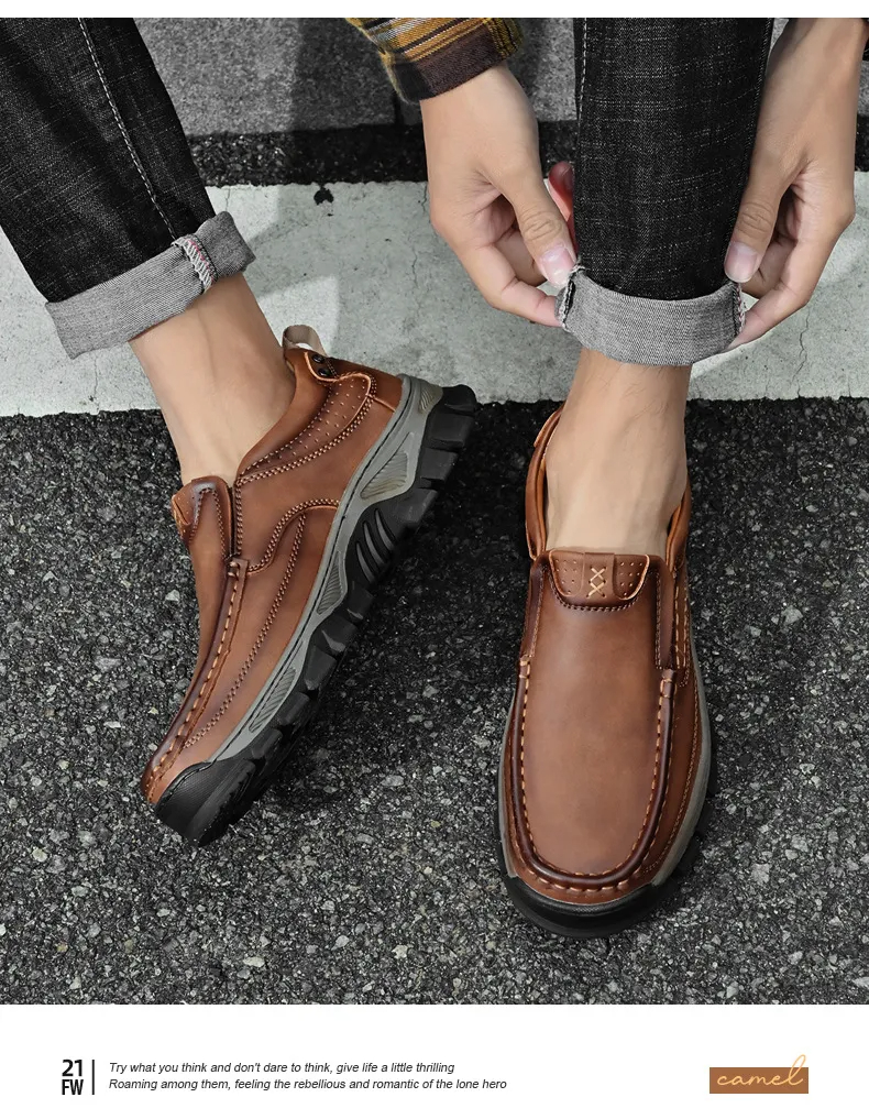 Men's Soft Insole Walking Casual Loafers