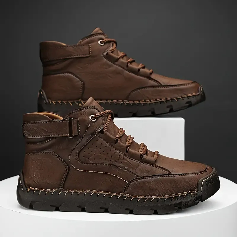 (🔥CLEARANCE SALE - 50% OFF) Men's Handcrafted Cowhide Shoes - Relieve Foot Pain