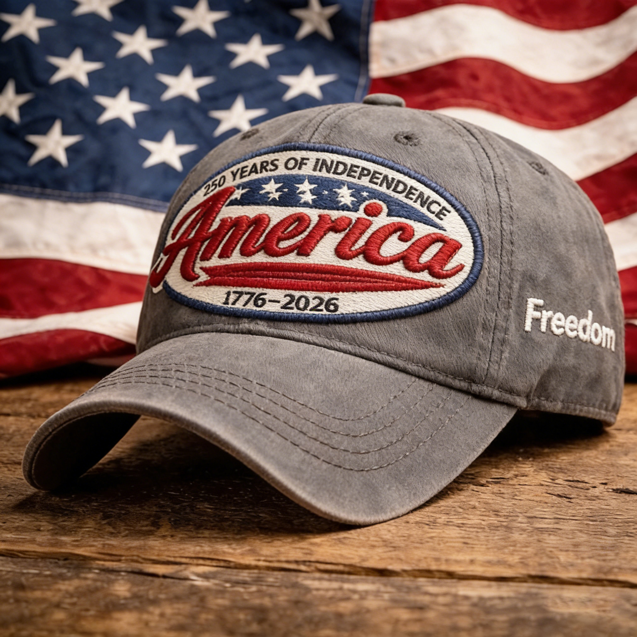 🇺🇸 America 250 Years of Independence Vintage Cap (1776–2026)