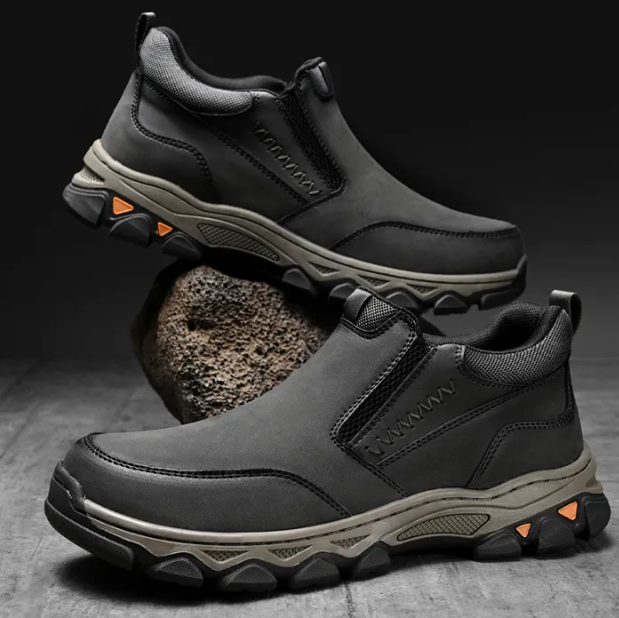 ⏰Last day 60% OFF - 2025 New Hot selling men's casual thick-soled non-slip orthopedic leather boots