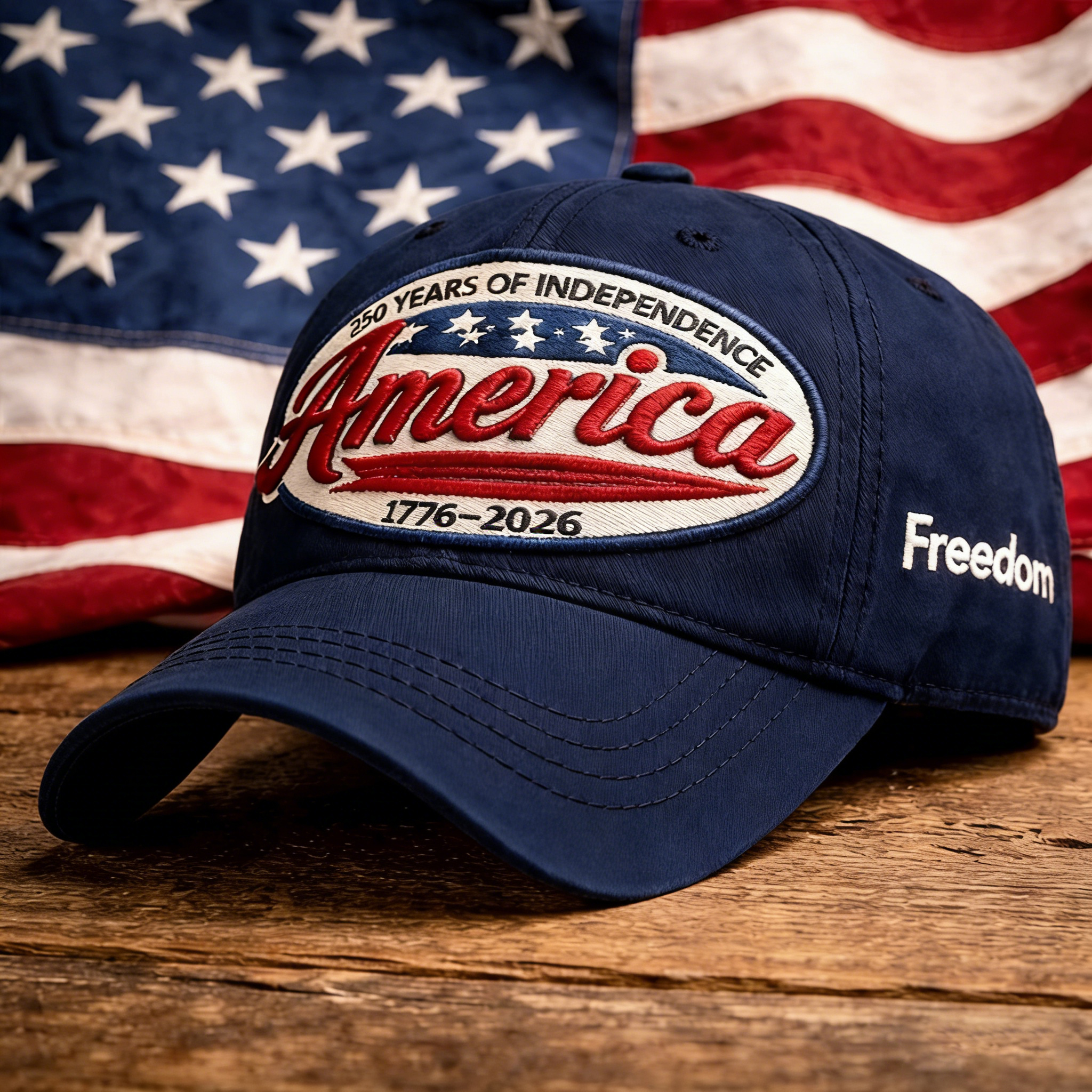 🇺🇸 America 250 Years of Independence Vintage Cap (1776–2026)