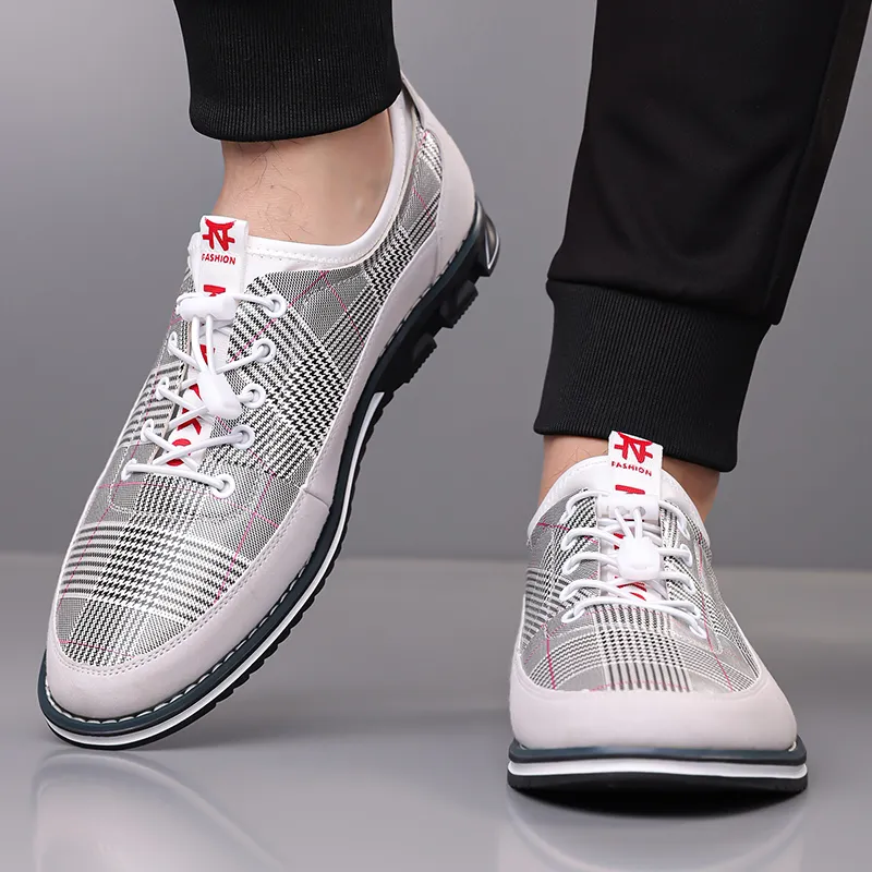 Men's Fashion Calfskin Leather Shoes