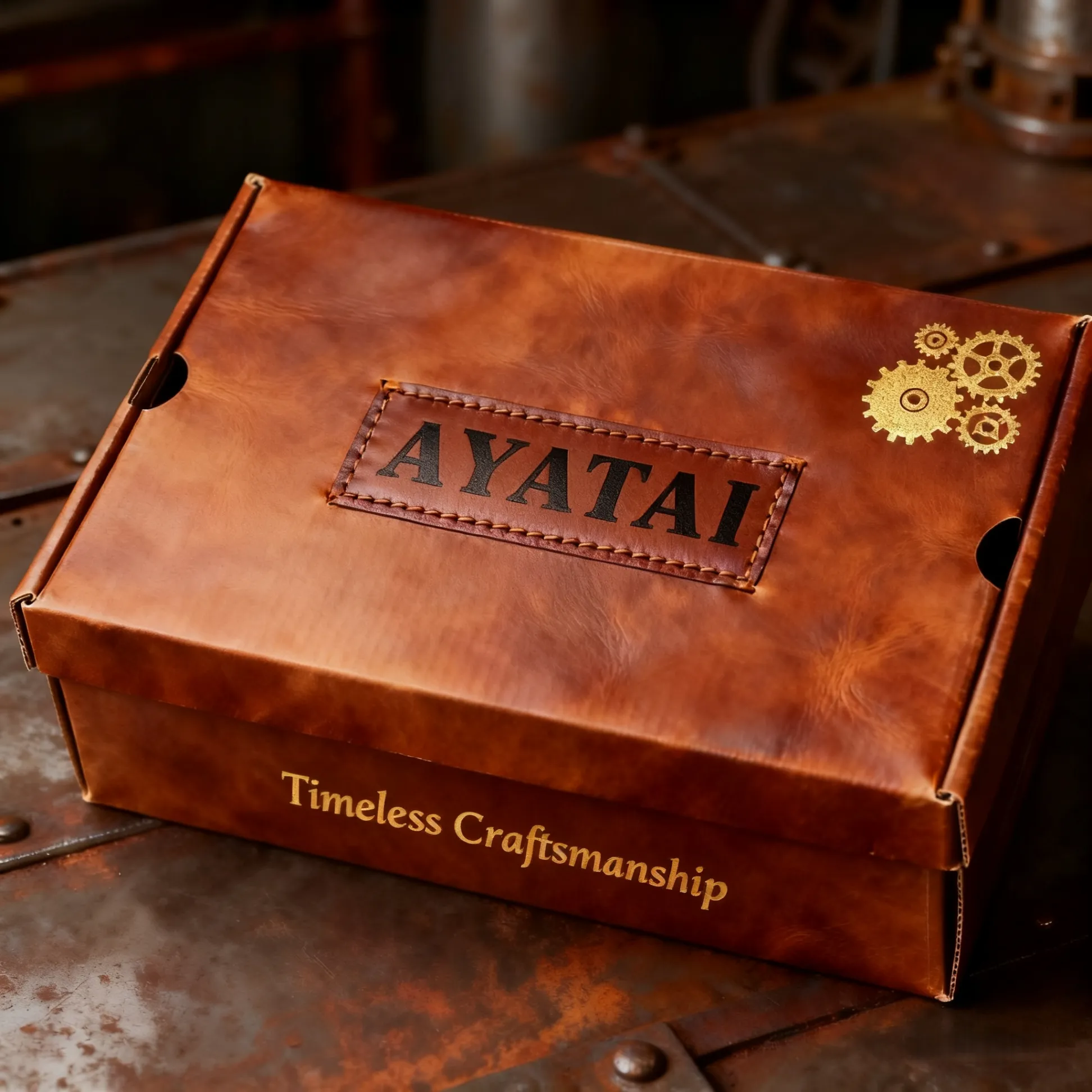 Men's Fashion Calfskin Leather Shoes