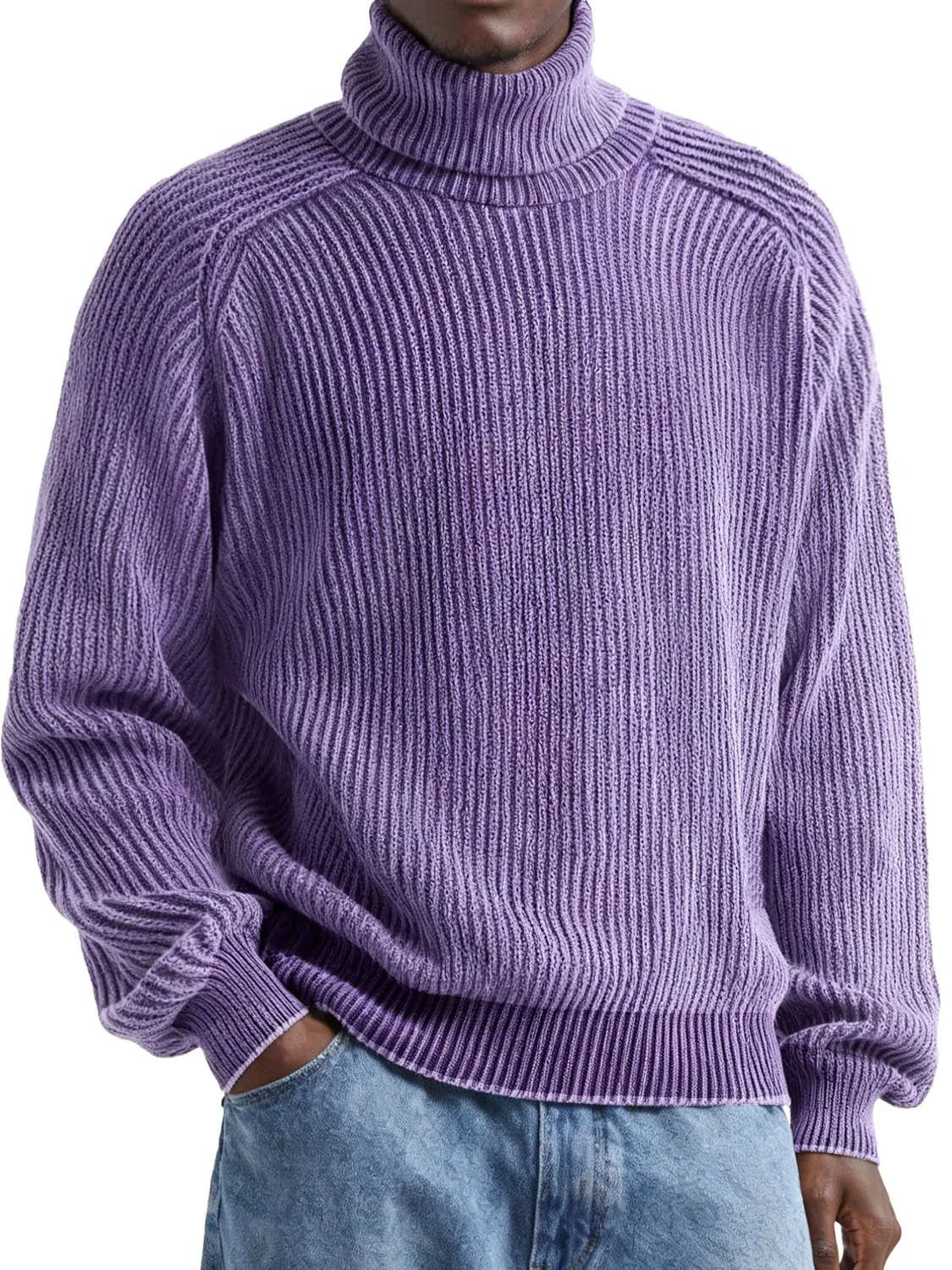 Simple And Fashionable High-neck Casual And Comfortable Sweater