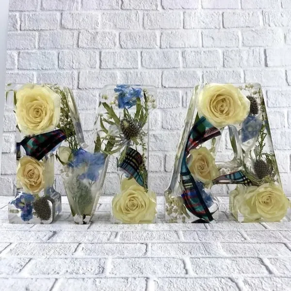 🌸 Flowers Resin Night Light