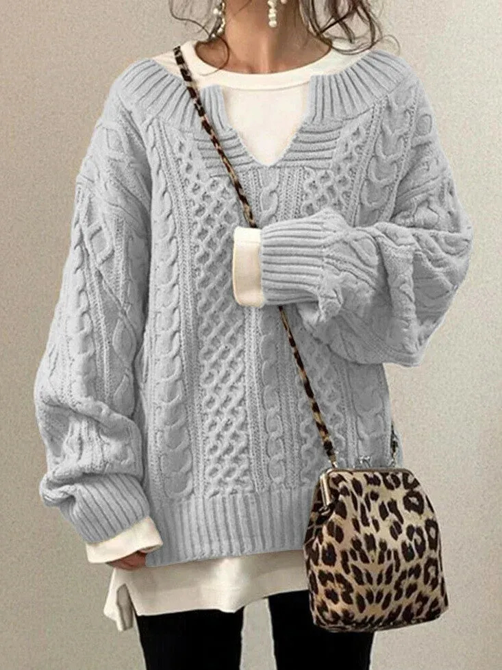 Women's Cable Knit Sweater