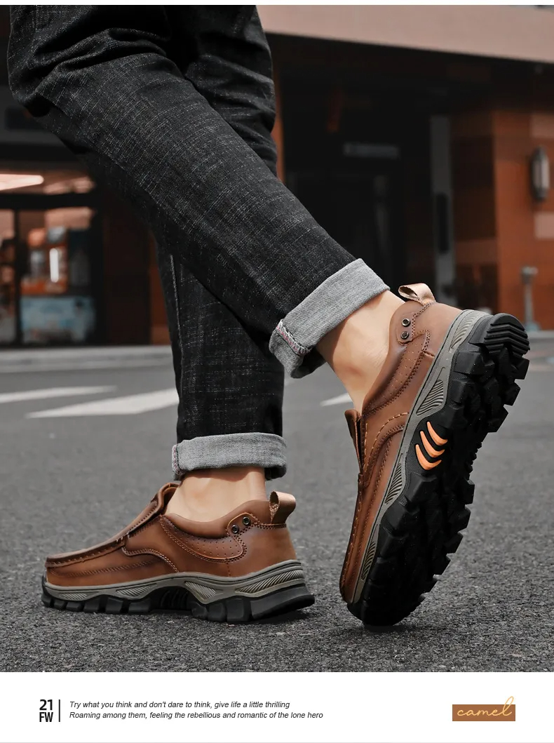 Men's Soft Insole Walking Casual Loafers